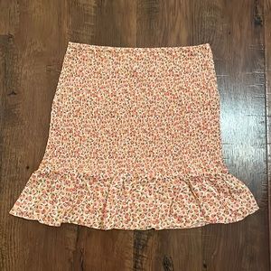 NWOT Pink Lily mini skirt
